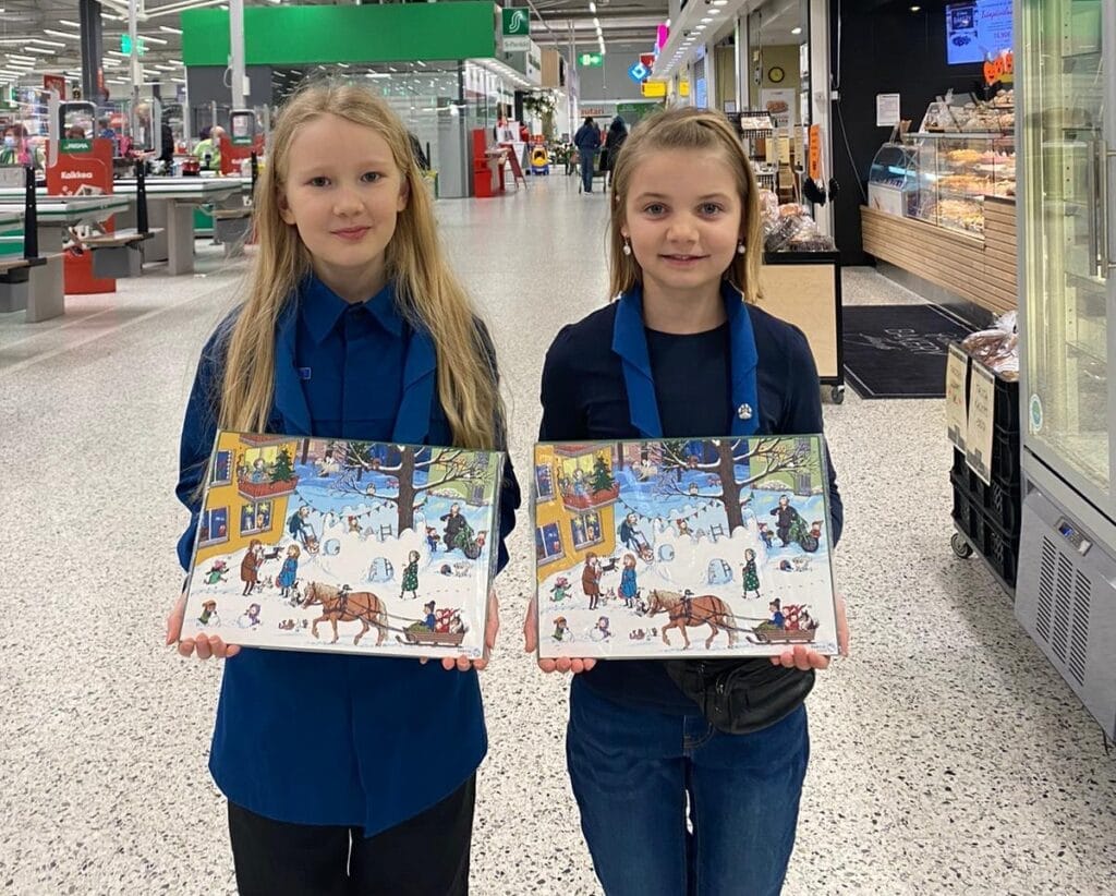 Partiolaisten adventtikalentereita myynnissä! - Lue lisää